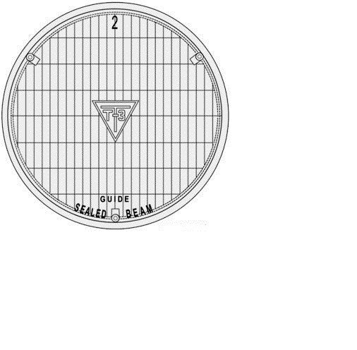 1960-1967 GM Cars T-3 / T3 Headlamp / Light Set of 4 bulbs  60-67    guide bulb