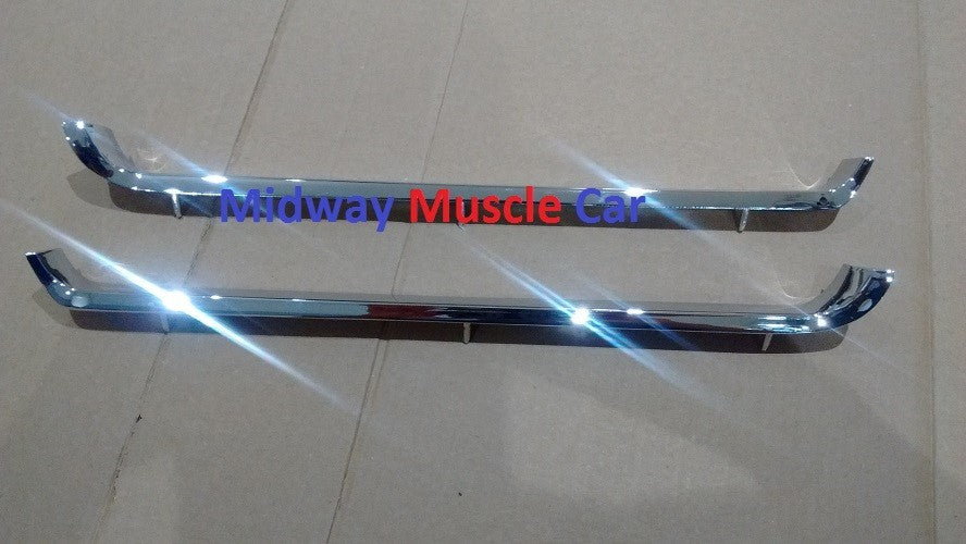 NEW front lower valance moldings (pr) 1968 68 Pontiac GTO