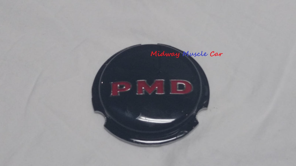 black PMD rally 2 II wheel center cap emblem 67 68 69 70 Pontiac GTO Firebird