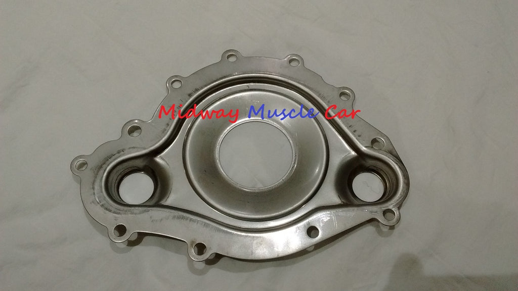 stainless steel water pump divider plate & steel sleeves 69-79 Pontiac 400 455