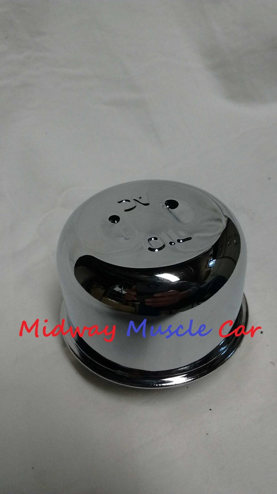 AC chrome push-on valve cover oil cap breather Pontiac GTO Chevy Camaro Chevelle