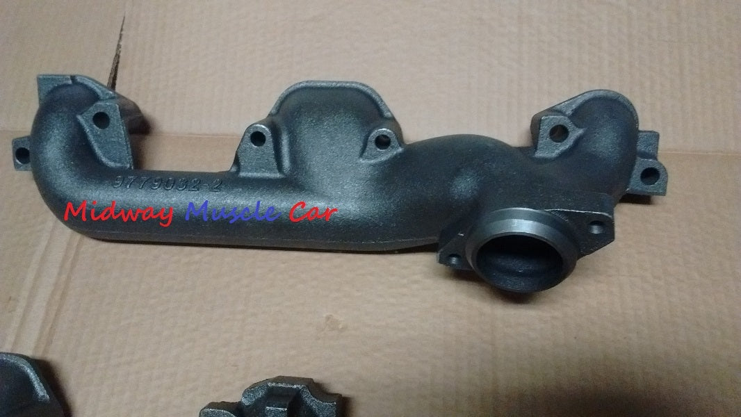 NEW STANDARD exhaust manifolds pair 64-68 Pontiac GTO LeMans Tempest