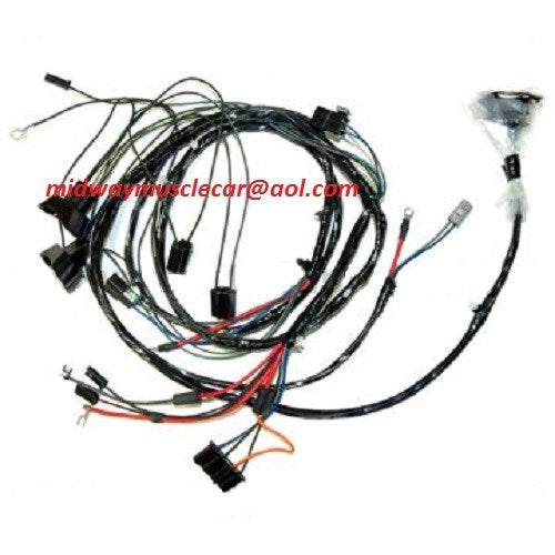 engine & front end light wiring harness kit V8 70 71 Pontiac Firebird Trans Am