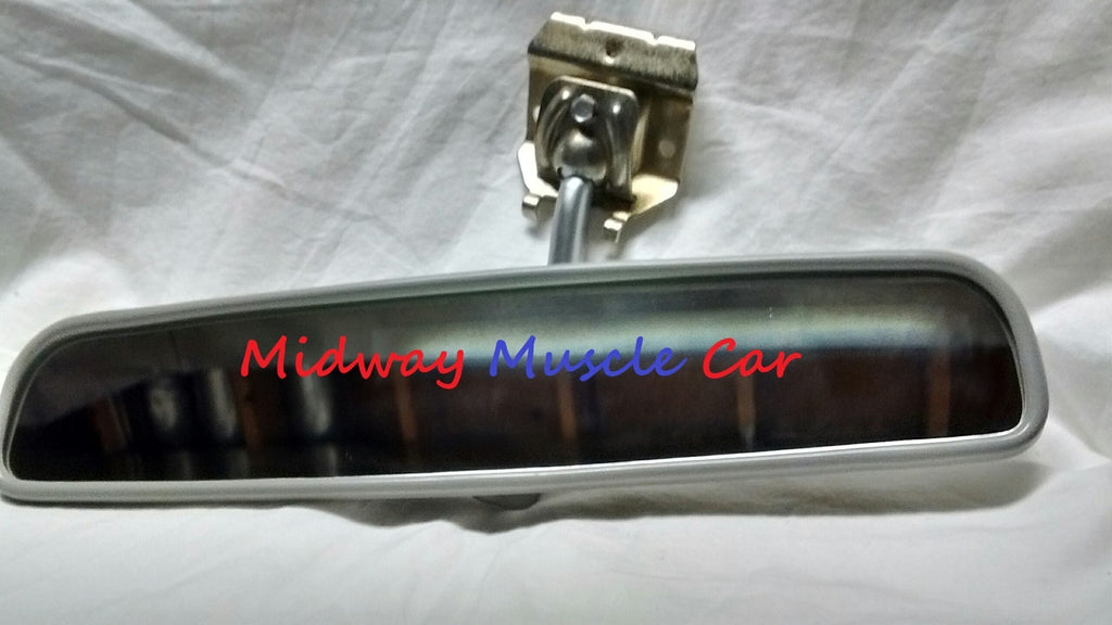 Convt Rear View Mirror & Bracket Assy 69-71 Chevy Pontiac Chevelle GTO Skylark