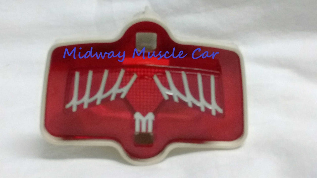 rear 1/4 panel marker lamp light assy lens bezel & gasket 69 Pontiac FIrebird TA