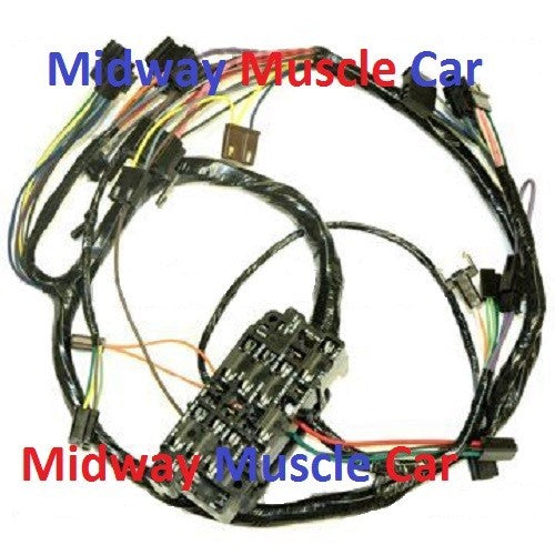 Dash Wiring Harness Chevy GMC 69 70 71 72 pick up truck blazer suburban jimmy