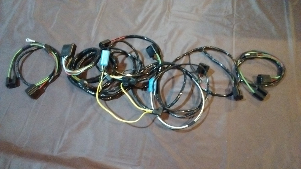 Front end Headlight lamp Wiring Harness V8 64 Ford Galaxie