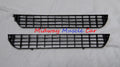 NEW plastic front lower valance panel molding grills (pr) 1969 69 Pontiac GTO