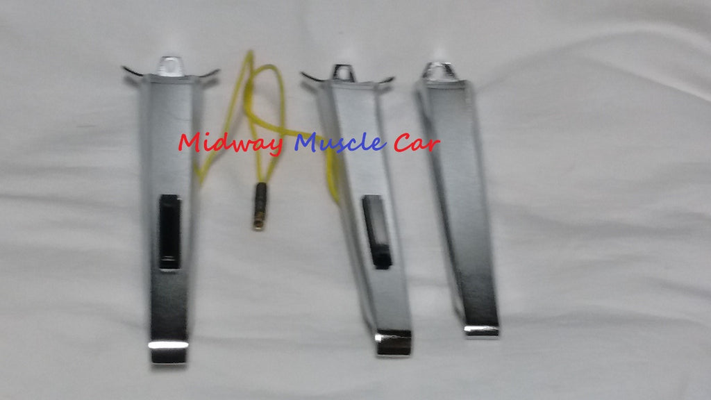 Deluxe steering wheel spoke set 68 Pontiac GTO Lemans Tempest