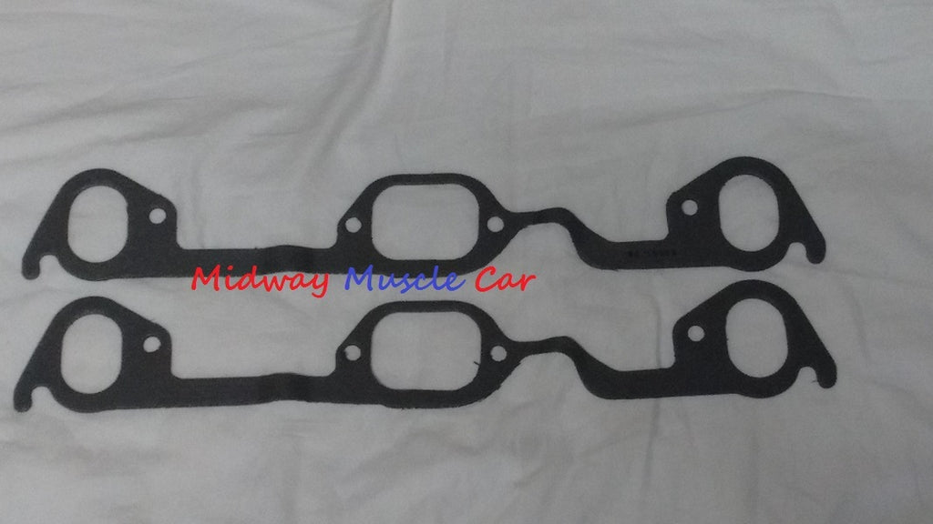 NEW STANDARD exhaust manifold gaskets  59-81 Pontiac GTO LeMans Tempest