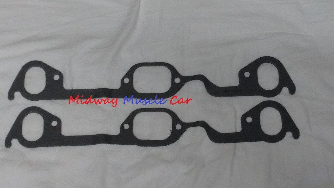 NEW STANDARD exhaust manifold gaskets  59-81 Pontiac GTO LeMans Tempest
