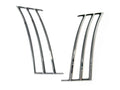chrome rear 1/4 quarter panel louvers insert trim 2010-15 Chevy Camaro