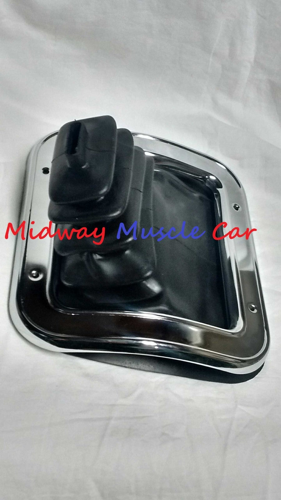 manual trans shifter boot & retainer ring w/o console  68-72 Chevy II Nova