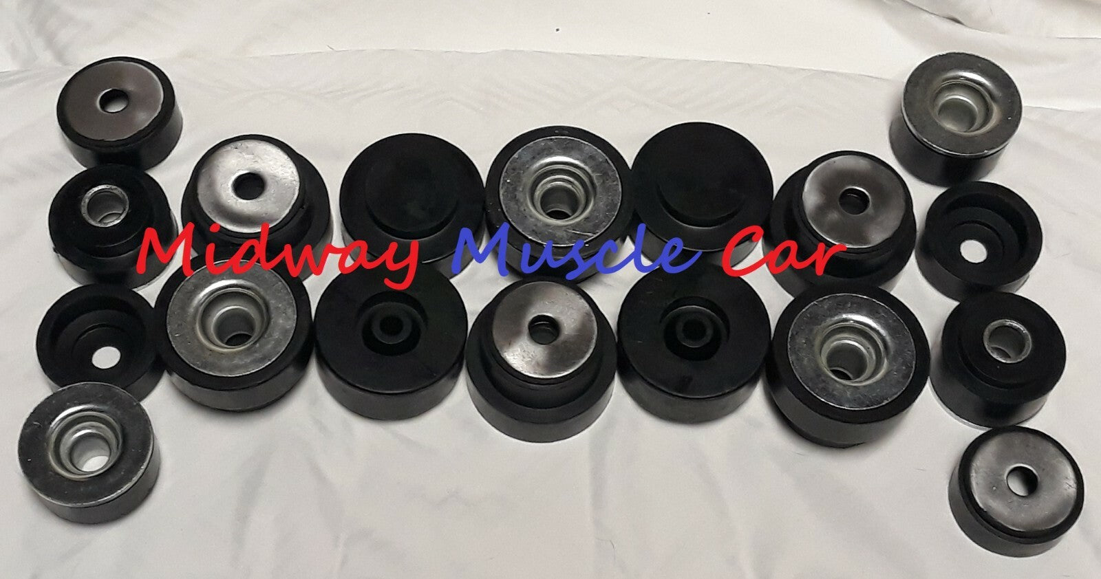 Rubber Body Mounts Bushings Cushions 68-72 Chevy Pontiac Chevelle Malibu GTO 442