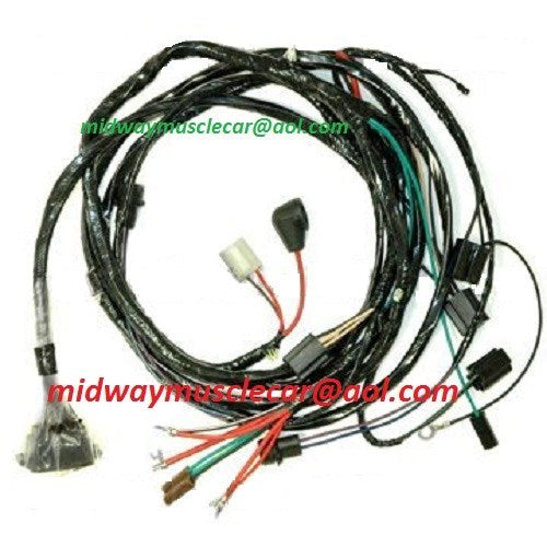 engine & front light wiring harness kit V8 65 Chevy Chevelle el camino HEI