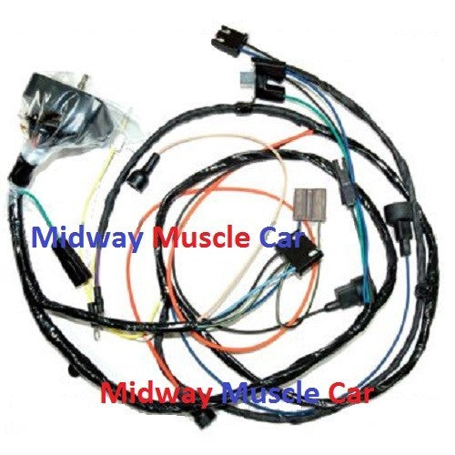 engine wiring harness V8 70 Chevy Impala Caprice Biscayne Bel air  sb w/o a/c