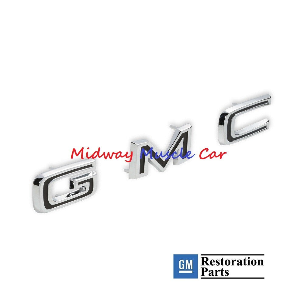 GMC HOOD LETTERS 68-72 GMC Pickup K10 C10 C1500 k20 c20 Jimmy Suburban