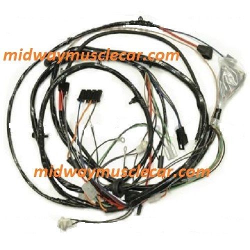 engine & front light wiring harness kit V8 68 Chevy Chevelle el camino HEI