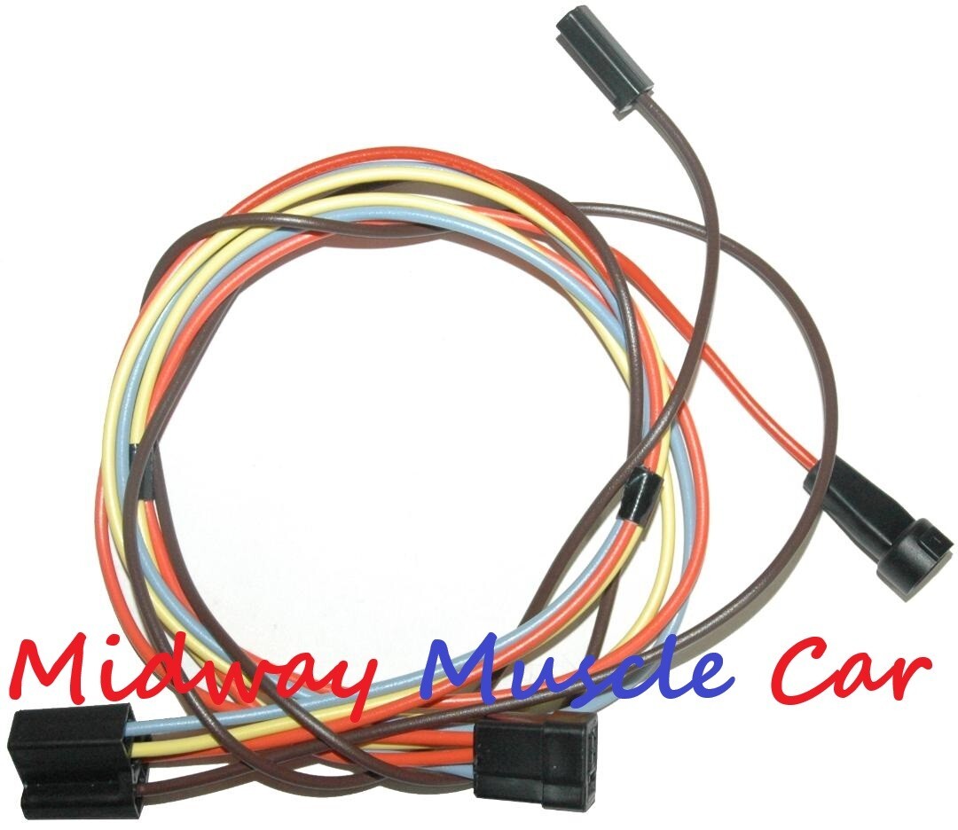 Deluxe Heater Control Harness Chevy GMC 64-66 pickup truck suburban k10 c10 k20