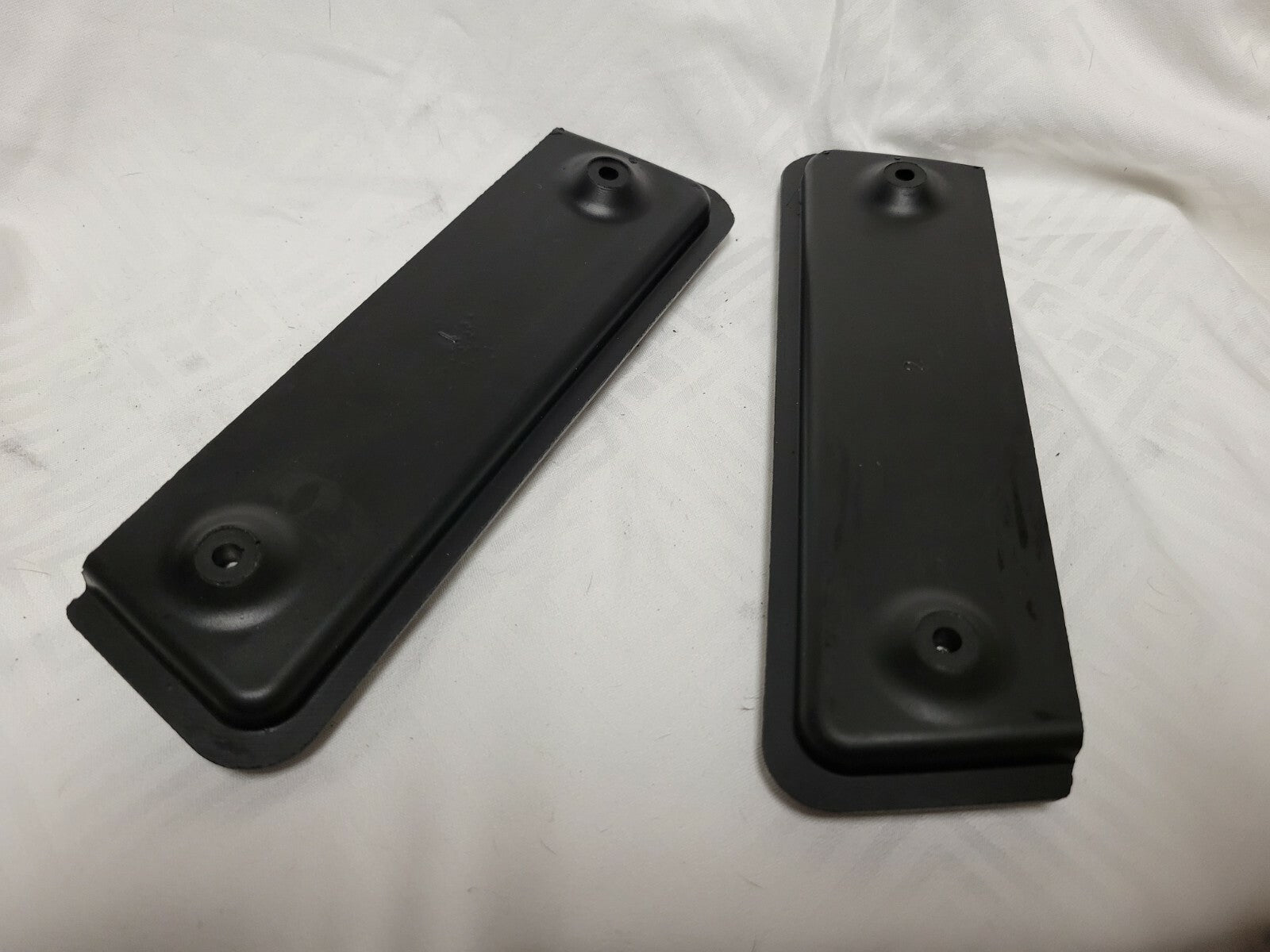 NEW blk A-Body Rear Arm Rest Pads 64-67 Chevy Chevelle Pontiac GTO Olds 442 GS