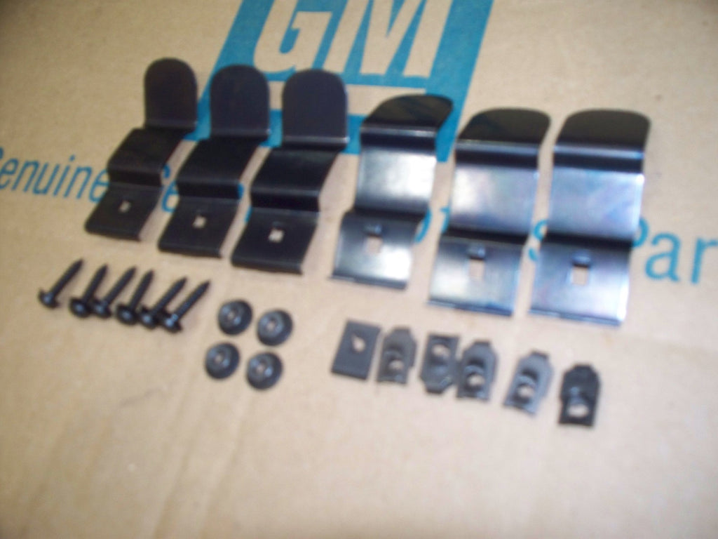 69 Chevy Camaro  DASH PAD MOUNTING INSTALLATION KIT set clips & screws   22 pc