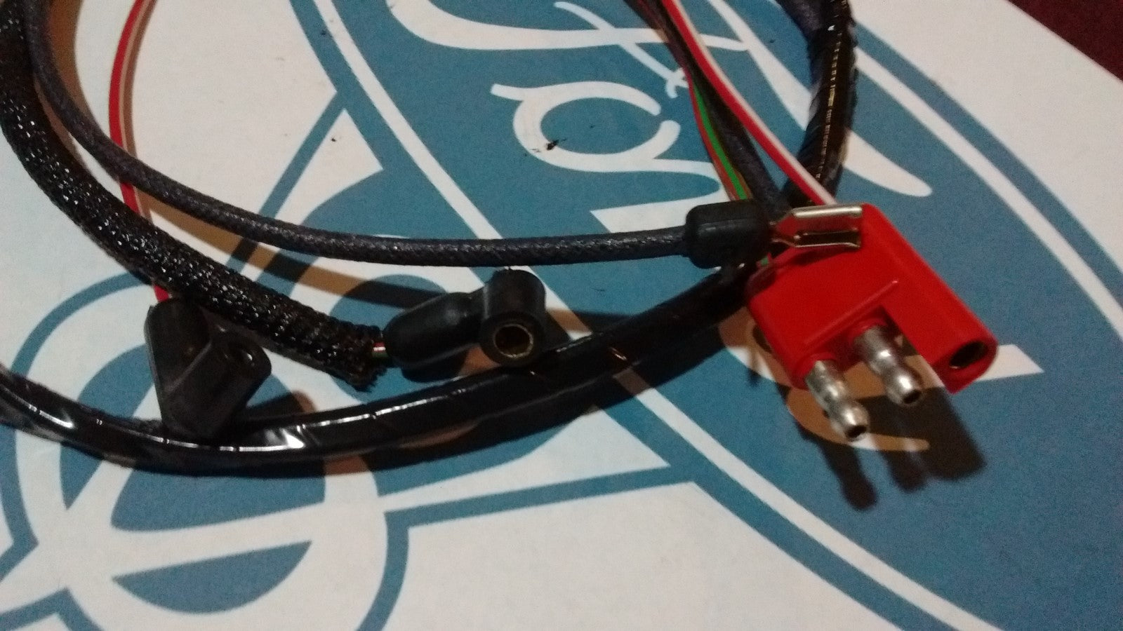 67 Ford Mustang v8 Engine Gauge Feed Wiring Harness 289 302 with tach