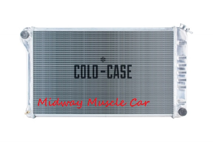 68-72 Chevelle GTO 442 Cutlass Skylark  Cold-Case aluminum radiator w/ Man trans
