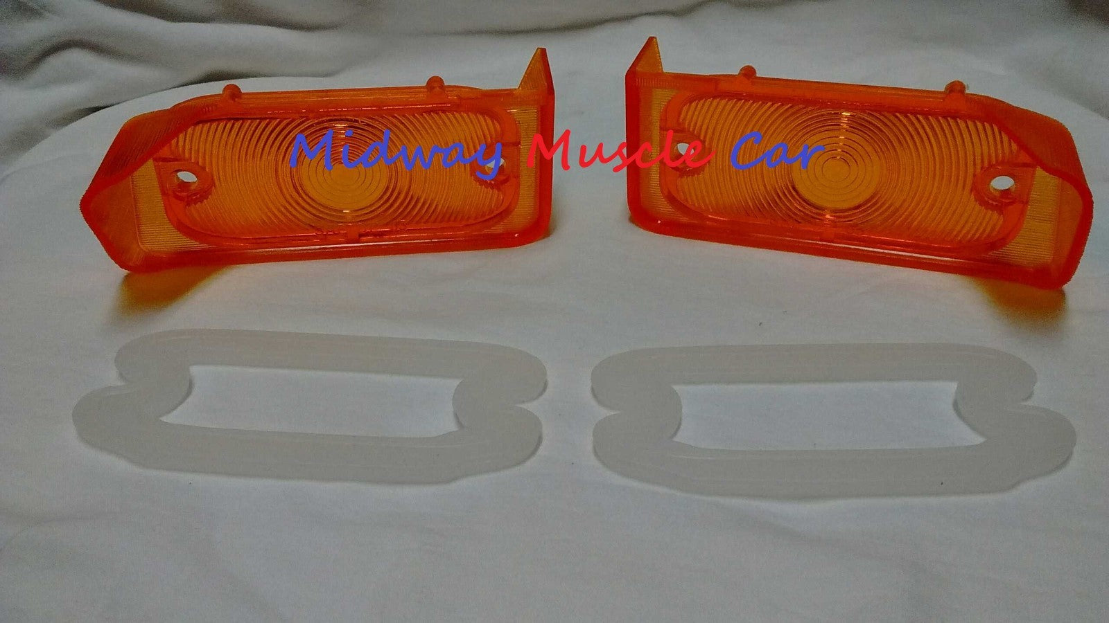front turn signal parking lamp light assy  lens & gasket 64 Pontiac GTO Lemans