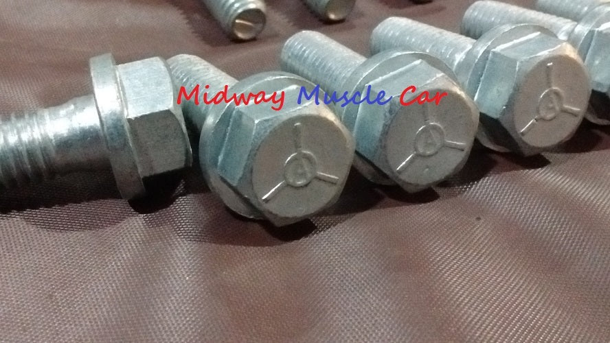big block alum intake manifold bolts 65-72 Chevy Chevelle Camaro Nova 396 454 69