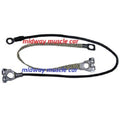 55-61 Chevy Corvette original Correct BATTERY CABLE Set  top post spring ring
