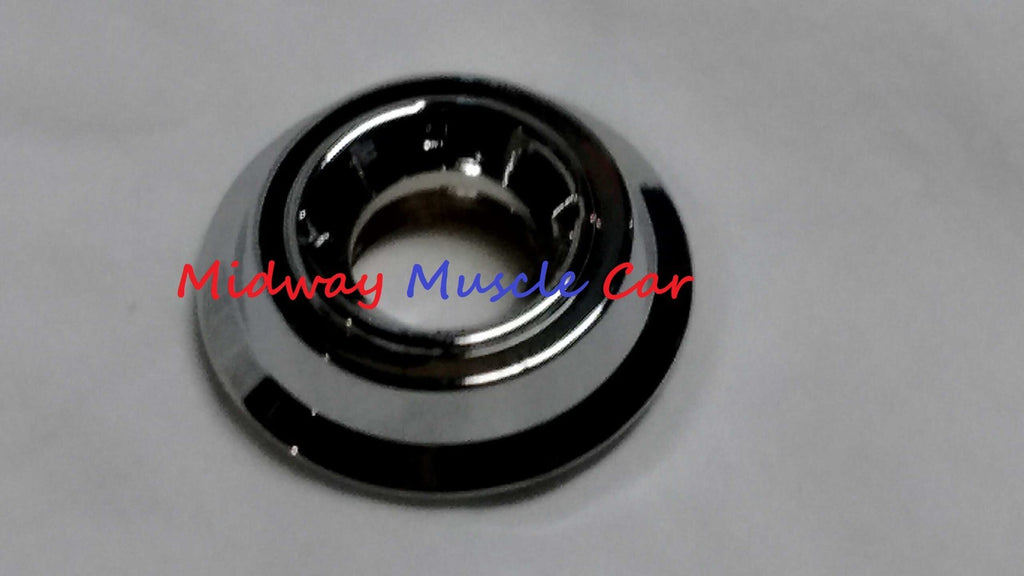 NEW remote mirror chrome bezel door panel nut 65-68 Pontiac GTO Firebird GP