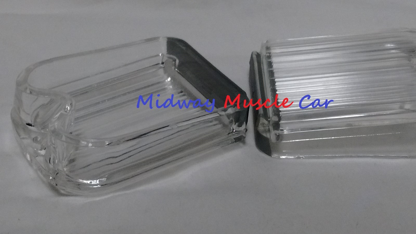 reverse back up lamp light lens L & R pair 66 1966 Chevy Chevelle Malibu