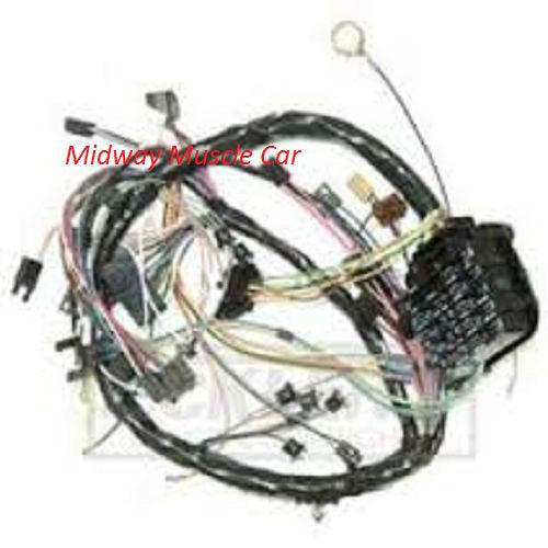 dash wiring harness 64 65 66 67 Chevy Chevelle Malibu El camino