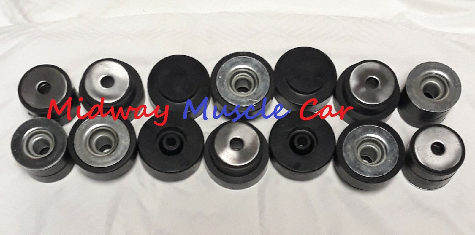 Rubber Body Mounts Bushings Cushions 68-72 Chevy Pontiac Chevelle Malibu GTO 442