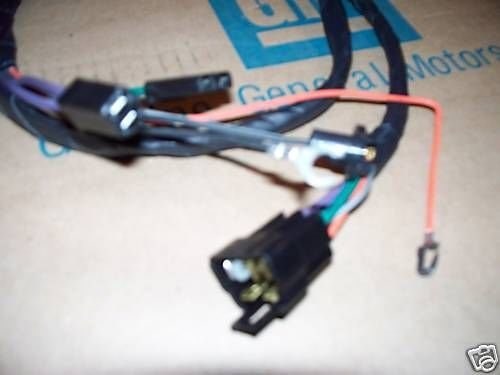 auto trans console wiring harness 68 Pontiac GTO LeMans 1968 tempest