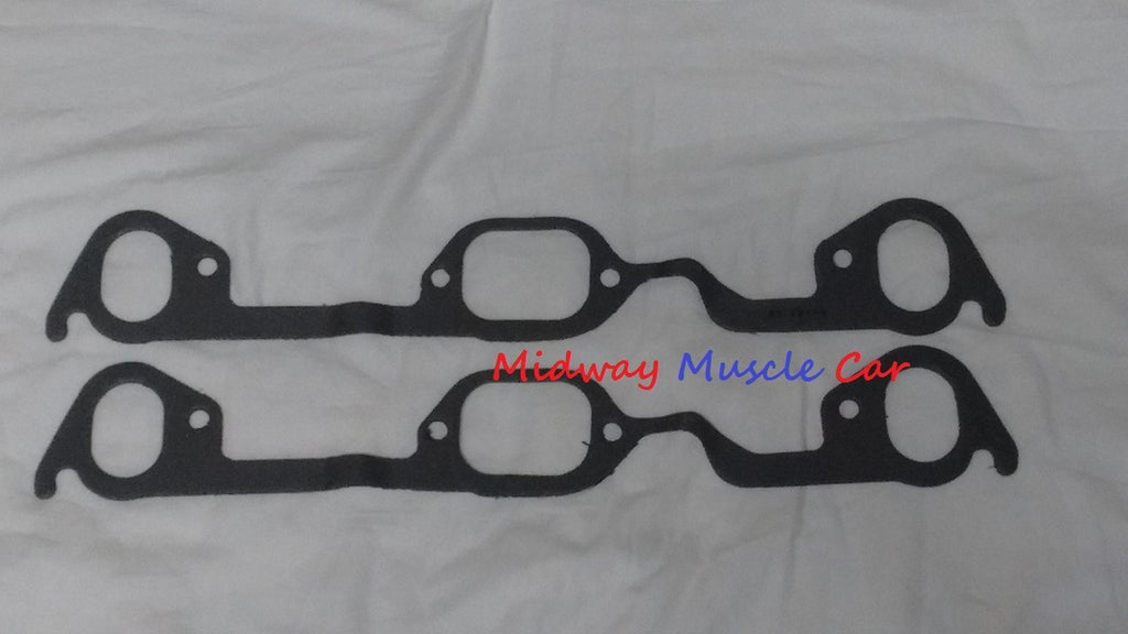 NEW STANDARD exhaust manifold gaskets  59-81 Pontiac GTO LeMans Tempest