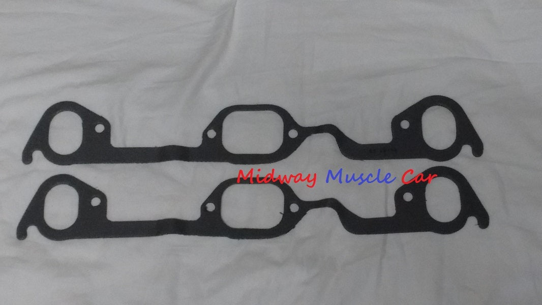 NEW STANDARD exhaust manifold gaskets  59-81 Pontiac GTO LeMans Tempest