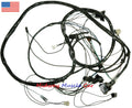 front end headlight wiring harness w/ hidden headlights 1969 Pontiac GTO judge