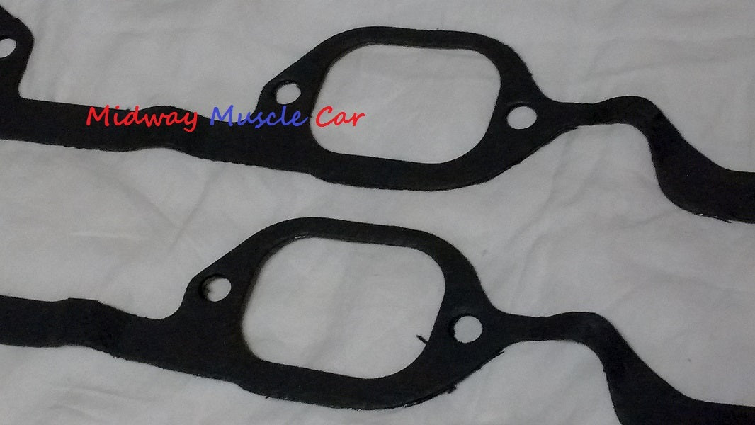 NEW STANDARD exhaust manifold gaskets  59-81 Pontiac GTO LeMans Tempest