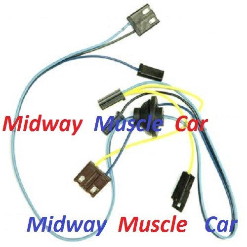 windshield wiper motor wiring harness 66 Chevy Chevelle el camino Malibu