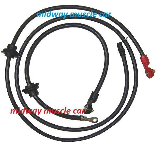 72 73 74  C3  original Correct Chevy Corvette Battery Cable Set