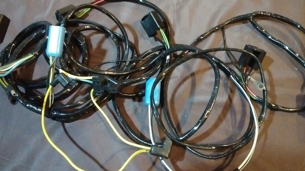 Front end Headlight lamp Wiring Harness V8 64 Ford Galaxie