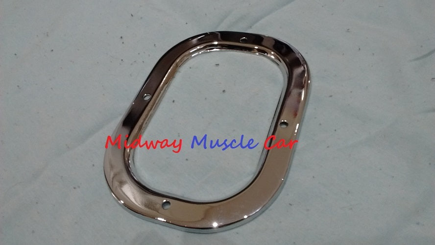 66-72 Pontiac GTO judge Lemans manual trans floor shift shifter boot trim plate