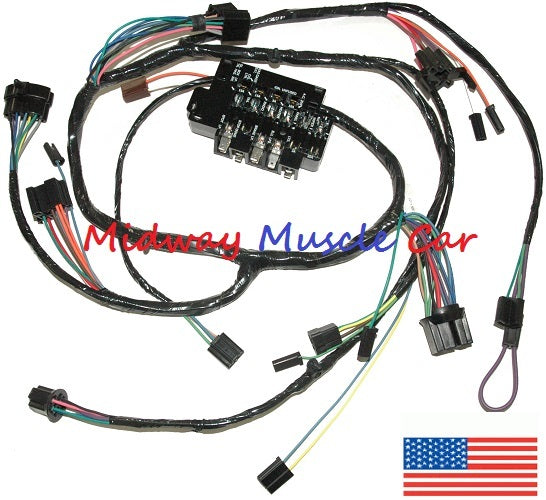 under dash wiring harness & fuseblock  Chevy pickup truck suburban 63 64 65 66