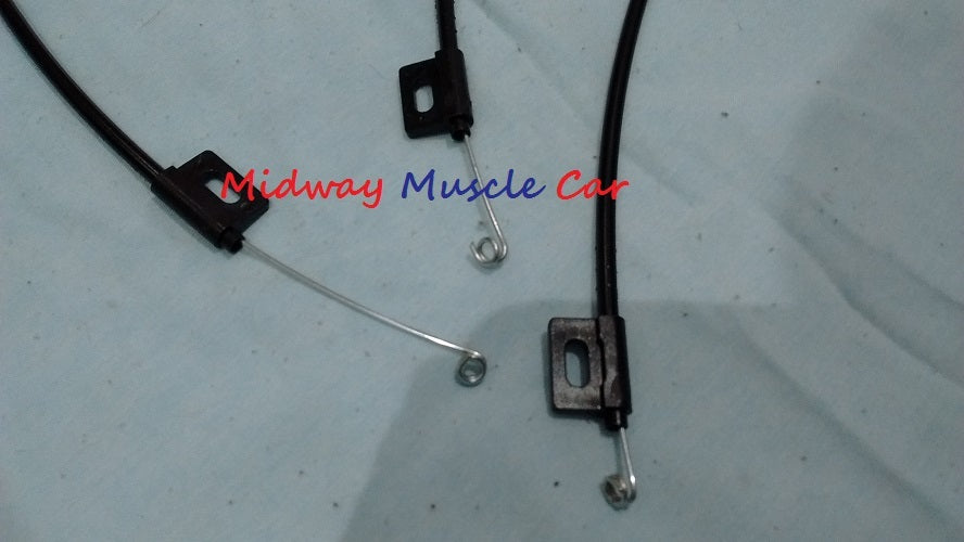 heater control cable set w/o A/C  66 67 Chevelle El Camino Malibu   ( 3 cables )