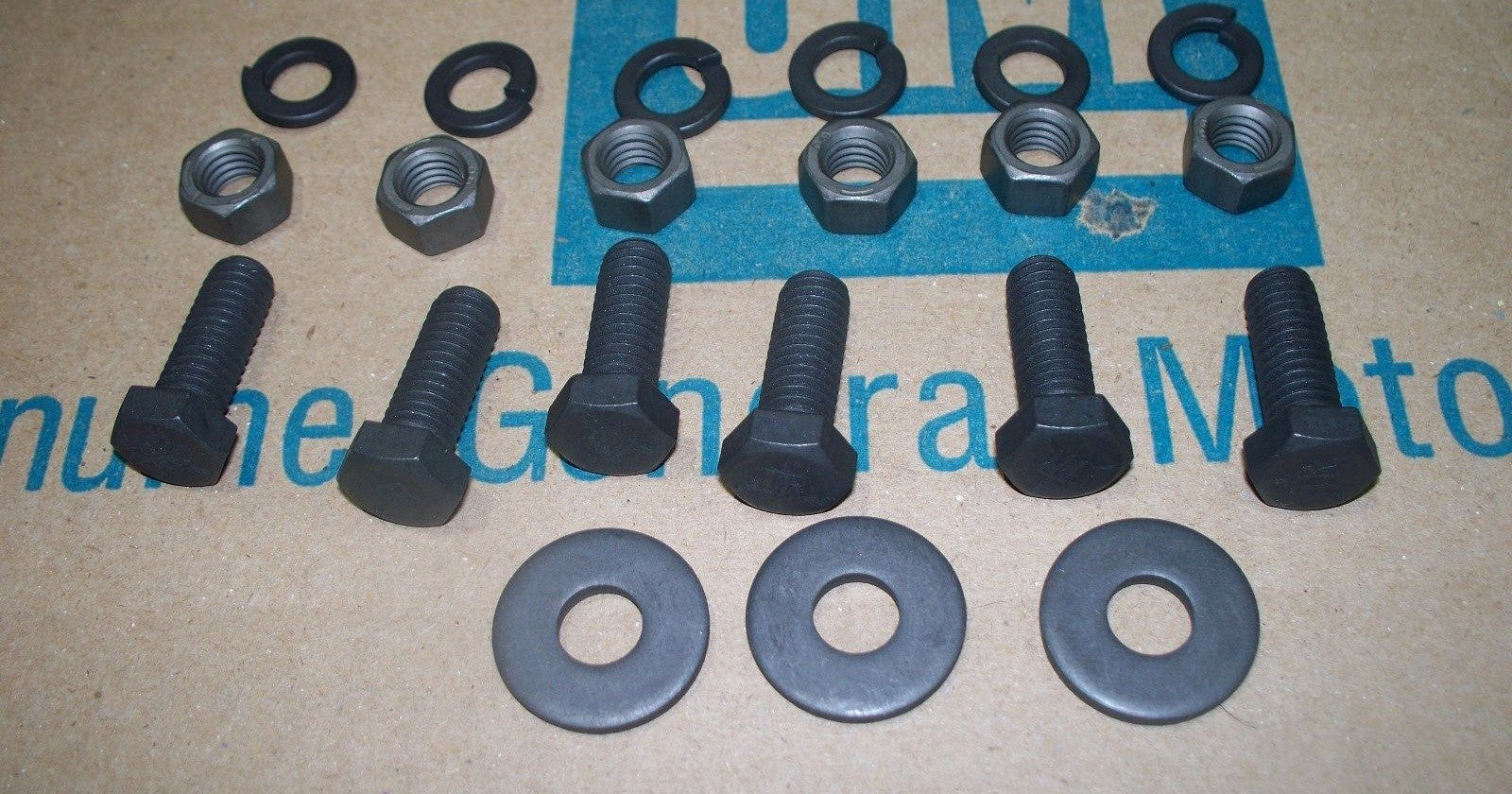 NOS engine mount frame backet bolts & nuts Pontiac GTO GP T/A judge ram air
