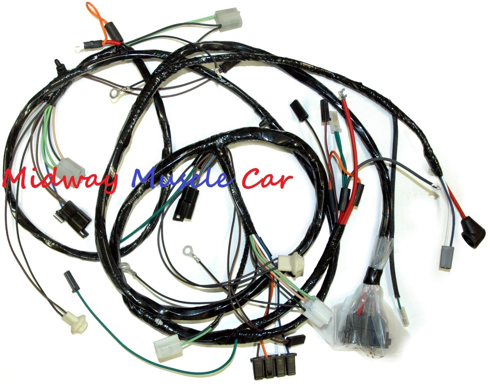 front end headlight headlamp wiring harness 74 Chevy Impala Caprice Belair