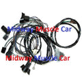 front end headlight wiring harness w/ standard headlights 1968 Pontiac GTO