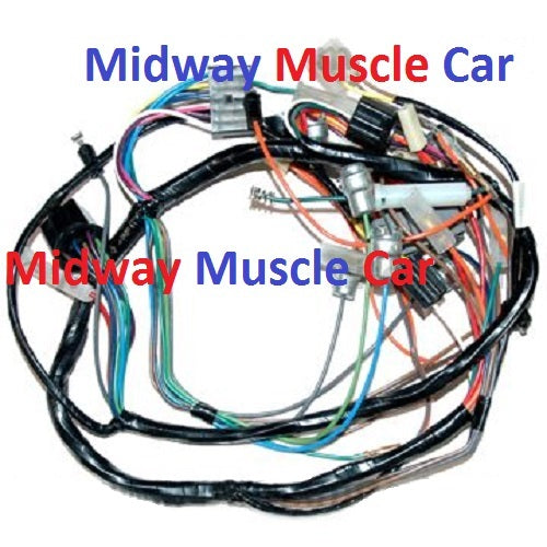 dash wiring harness 57 Chevy 150 210 bel air nomad  deluxe w/o radio & heater