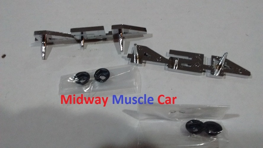 454 Fender Emblem pair 70-74 Chevy Chevelle El Camino